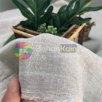 Kain Linen Rayon Double Slub 5408 Lebar 140 CM